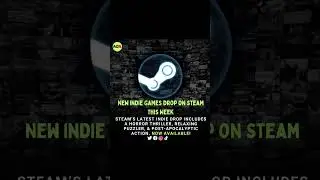 New Indie Games Drop on Steam This Week #steam #indiegames #gamingnews