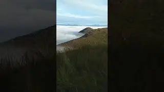 Mountain Climber Wakes Up to Awe-Inspiring View