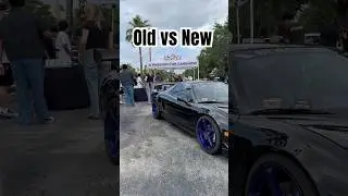 Классическая и современная версия NSX 🔥