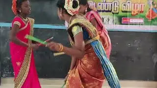 6th girls dance performance in annual day