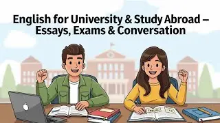 &ldquo;English for University & Study Abroad &mdash; Essays, Exams & Conversation&rdquo;