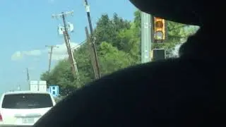 Flashback: Commerce Street Traffic Lights With A Burnt Out Green Light, Southlake, TX