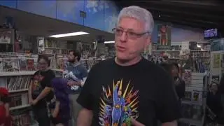 KRON 4 TV News: Free Comic Book Day 2016 at Flying Colors Comics