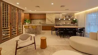 Apartamento decorado MAAM Yazbek, assinado pelo arquiteto David Bastos