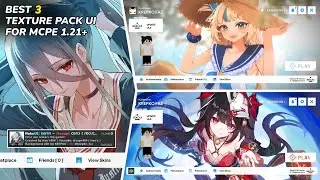3 UI Anime Terbaik untuk Minecraft PE 1.21+ | Texture Pack Neko UI