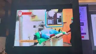 Dr. Rao's hospital - the best neurology and neurosurgery hospital highlights projection at awards