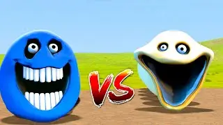 NEW ROBLOX HUNGRY SNAKE VS HUNGRY WORM in Garry's Mod with Spider Man!