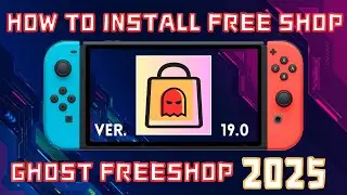 Как добавить Ghost Freeshop в Tinfoil для Nintendo Switch (очень просто) 2025