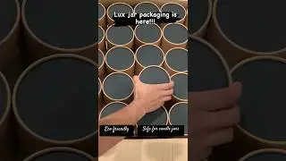 Eco-friendly CANDLE PACKAGING Ideas🍀♻️🕯️#shorts #candlepackaging #smallbusinesstips #asmr