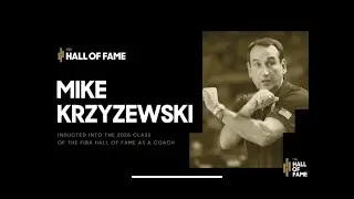 Mike Krzyzewski Induction Speech | FIBA Hall of Fame Class of 2025