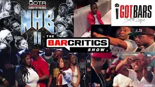 THE BAR CRITICS SHOW W/ RAD B (JAZTHERAPPER VS OFFICIAL, 2 ON 2s, NHB2, NO BARS NO CHANCE )
