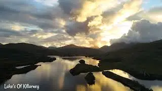 Lakes Of Killarney Co Kerry drone view