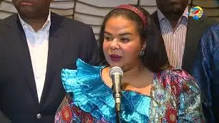 LA  MIN. DES AFF. &Eacute;TRANG.  RDC  VIENS         DEPOSE L'ACCORD DE LA PAIX SIGN&Eacute; AUX USA AU PR&Eacute;SIDENT