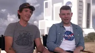 First Man || Patrick Fugit & Lukas Haas Junket Soundbites || SocialNews.XYZ