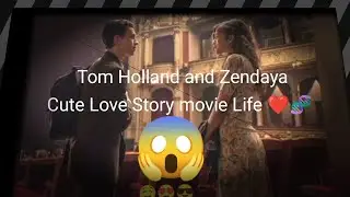 Tom Holland and Zendaya 😱 Cute Love Story movie Life ❤️🧬#viral #zendaya #tomholland