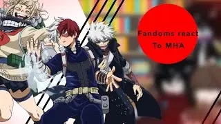 Fandoms react to eachother || Dabi, Shoto Todoroki, Toga || 3/5 || Expercity (s1)