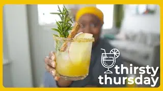 Making A Crisp Apple Cider Fizz 🍎🥃 ✻ Thirsty Thursday 19