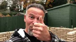 How To Build A Koi Pond pt 2 Block Work ! Getting laid 🤪