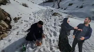 Snowy Mountains, Nemat's New Home: A Tale of Exile and Survival