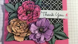 🔴 Easy cards with new In Colour Blends and True Love Designer Series Paper