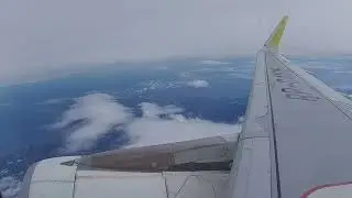 Cebu Pacific air, 42min. flight, virac_ manila VRC-MNL (Full video)