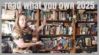 Read What You Own Challenge 2025 | Trying to read 25 owned books before buying new | All the rules