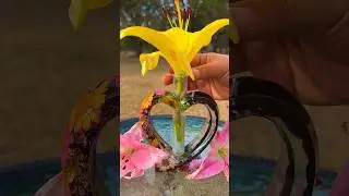Making a Mane Resin Art Memorial Flower Vase in Honor of Lily🐴 #animallover #resinart