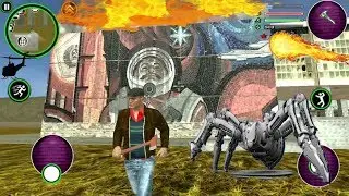 ► Hero City Spider Robot Battle | Russian Crime Simulator 2 Episode #3 - New Game Android Gameplay
