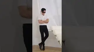 AG NEW ALL BLACK JEANS MIX AG SIGNATURE LOGO POLO IN WHITE #Americusgosani #Ag #polo #jeans #bts