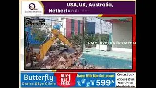 GHMC officials demolished Hyderaba businessman&nbsp;Nanda Kumar's&nbsp;Deccan Kitchen restaurant in Film Nagar