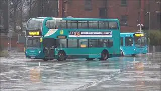 (FHD) Bus Spotting In Wigan 10/01/2023