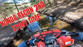 ATV Story - Test riding the Honda Recon 250 in 717 Trail