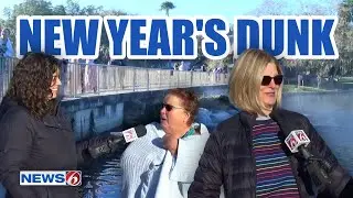 New Year&rsquo;s Day dunk at DeLeon Springs offers fresh start, community fun