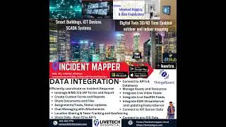 Data Integration & Fusion - iOT, SCADA, VIDEO, Event Driven/Movement/GIS and other