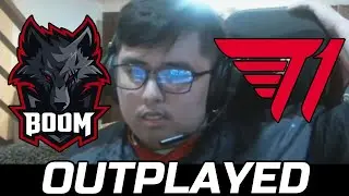 T1 VS BOOM GAME 2  - 100% OUTPLAYED DPC SEA REGIONAL FINALS 2022