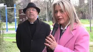 Cerimonia ai giardini Diaz di Macerata per ricordare Pamela Mastropietro 30 01 2026