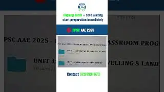 RPSC AAE 2025 | Start Preparation Without Delay | WisePrep