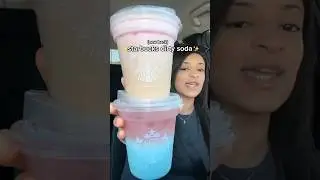 Starbucks dirty soda order hack w/ @drinkolipop🥤#olipoppartner