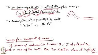 Week 4: Lecture 19: Lithostratigraphy - V and different sedimentary environments