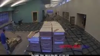 Подробное видео по установке &mdash; фальшпол для прокладки кабелей &mdash; Netfloor USA