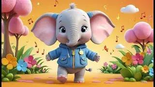 Elephant 1 to 10 Song | Fun Counting Nursery Rhyme for Kids | Baby Learning Song