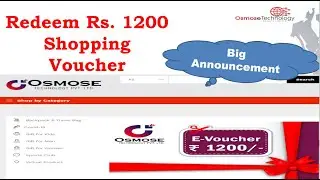 Osmose Technology - Redeem1200 Shopping Voucher