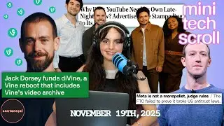 Перезагрузка Vine (наконец-то), победа Meta в антимонопольном процессе + прямая трансляция на You...