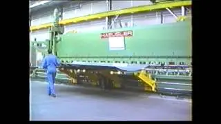 Wing edge roll bending machine FKB / Flügelkanten-Blechbiegemaschinen FKB