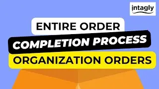 Entire Intagly Operator Order Completion Process for Organization Orders | Intagly Tutorials