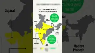 Indian Geography:Banana Producing States in 🇮🇳 |