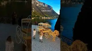 Magical Christmas on Lake Como, Italy🇮🇹#travel #explore #beautiful