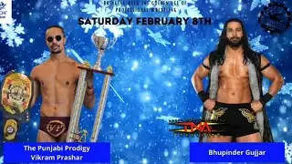 VIKRAM PRASHAR VS BHUPINDER GUJJAR HAMMERLOCK PURE WRESTLING CHAMPIONSHIP PROMO