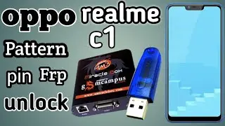 Realme c1 pattern pin unlock by miracle box
