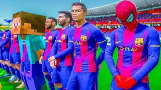 RONALDO,SPIDERMAN,RONALDO,SPIDERMAN,RONALDO,SPIDERMAN AND MESSI & HULK ... THE GOAT